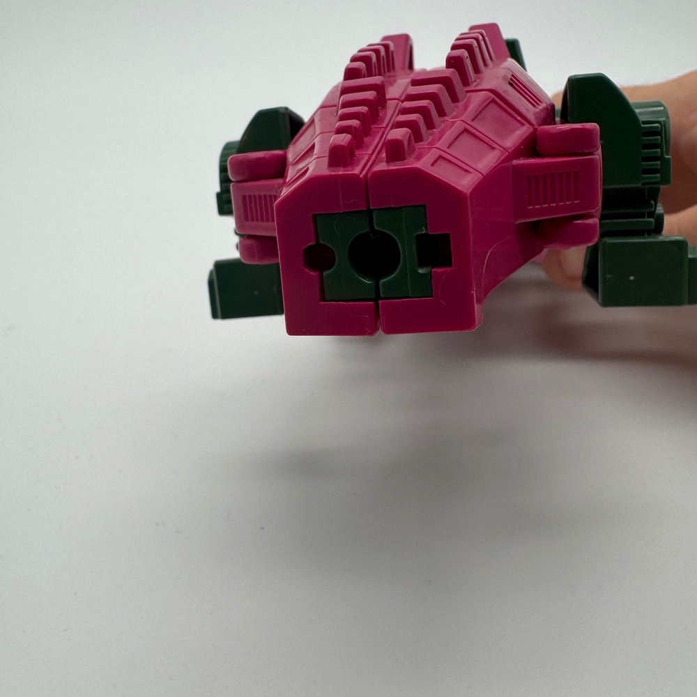 Vintage 1987 Hasbro Transformers G1 Skullcruncher Headmaster Grax Decepticon Toy - Picture 4 of 13